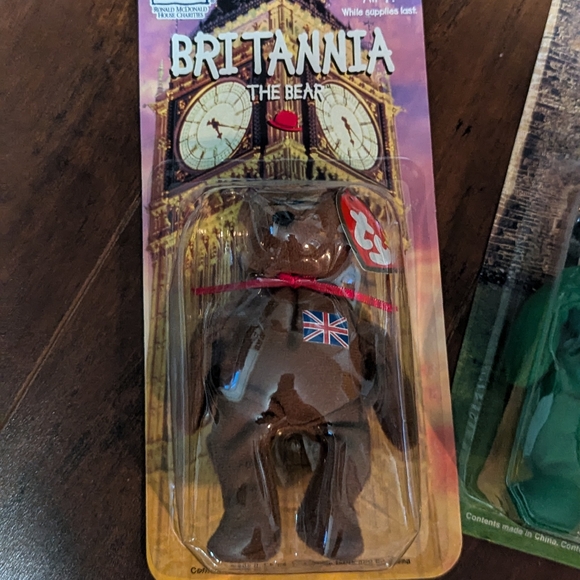 RARE* Set of all 4 1999 McDonald's Beanie Babies Small - Picture 4 of 11